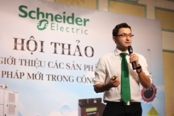 Schneider giới thiệu giải pháp và s.phẩm mới trong C.nghiệp